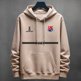 Hoodie DIM Linea Horizontal color cocoa