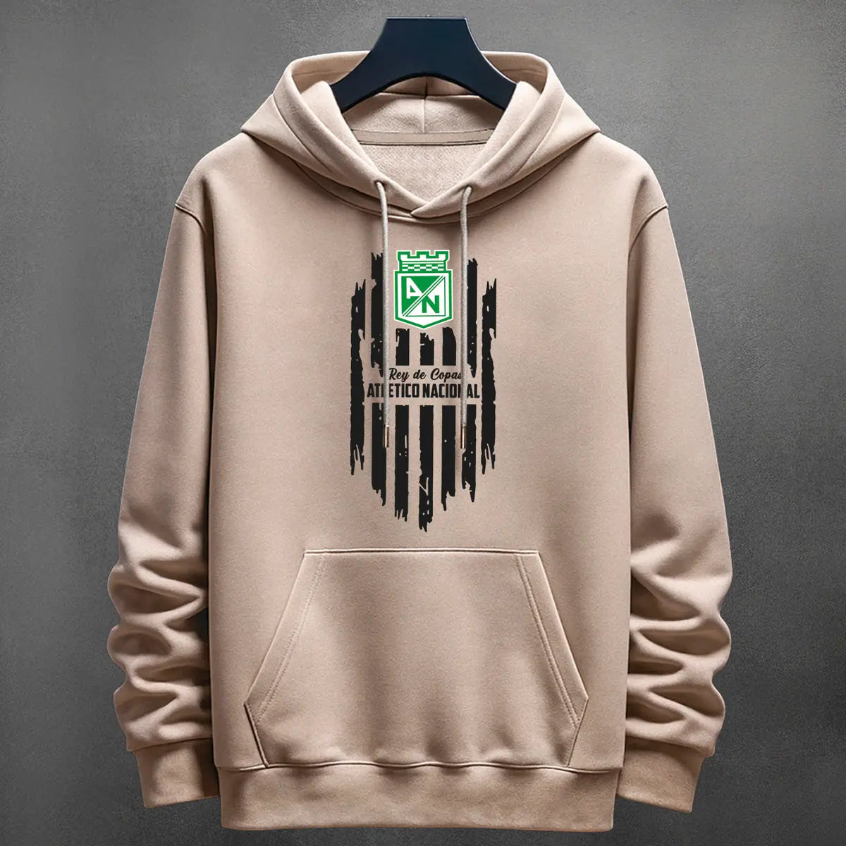 Hoodie Nacional Garra color cocoa