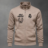 Hoodie Real Madrid Champions color cocoa