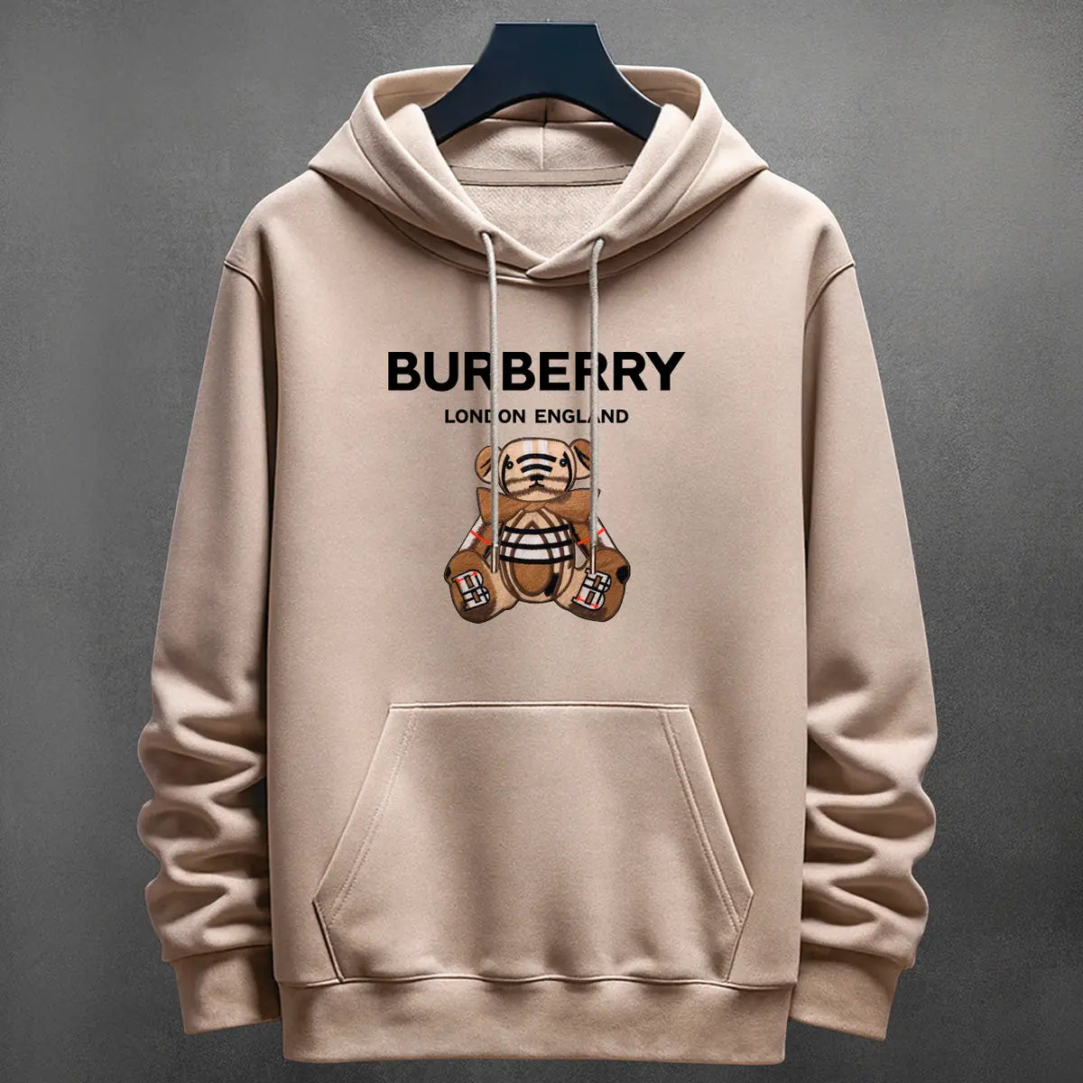 Hoodie Burberry color cocoa