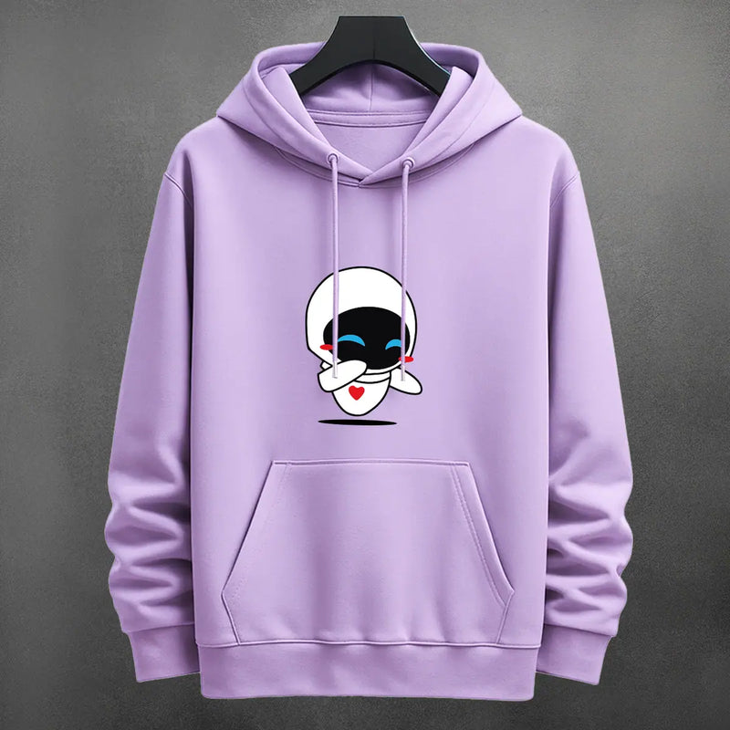 Hoodie Eva color lila