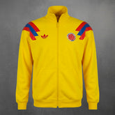 Chaqueta cuello alto Colombia Retro color amarillo