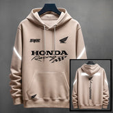 Hoodie Honda Reflectivo color cocoa