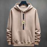 Hoodie Real Madrid Linea color cocoa