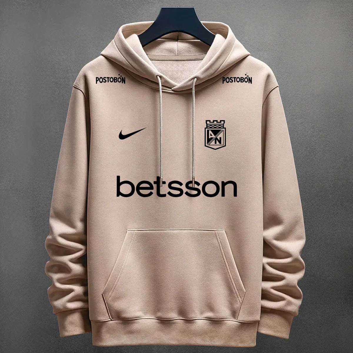 Hoodie Nacional Betsson color cocoa