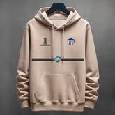 Hoodie Junior Tiburón Linea Horizontal color cocoa