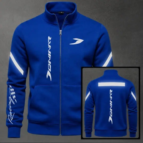 Chaqueta cuello alto Dominar Reflectivo color azul rey