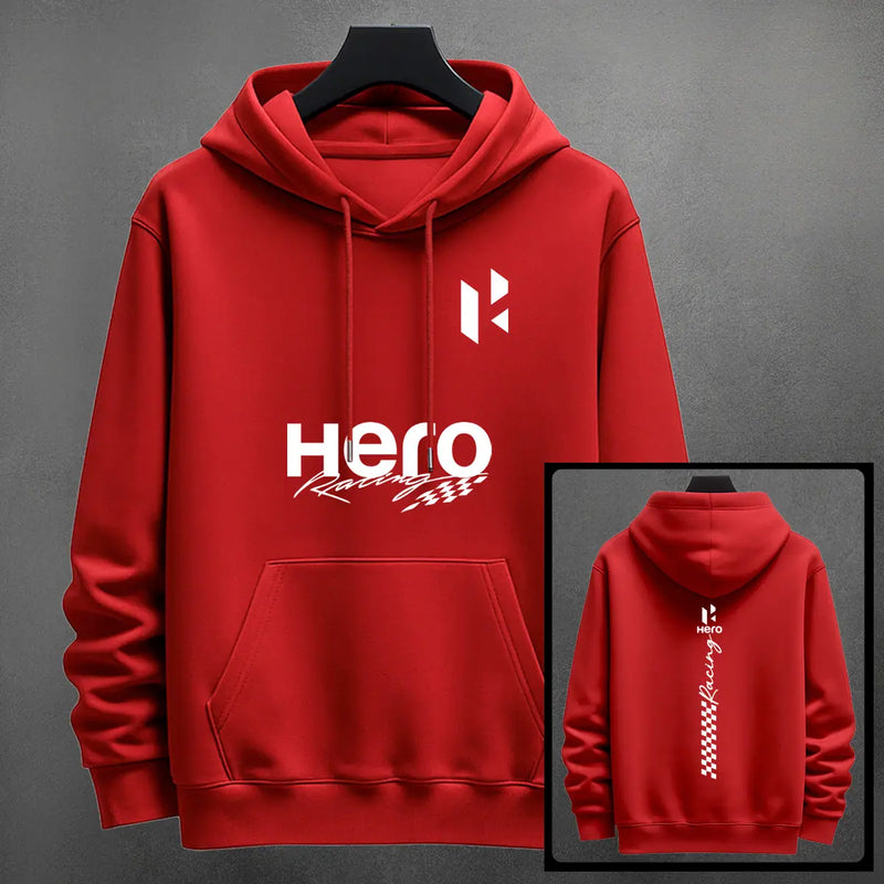 Hoodie Hero color rojo