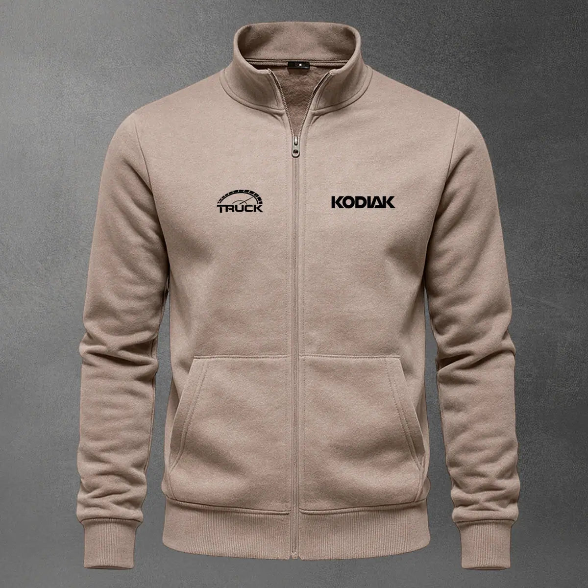 Chaqueta cuello alto Kodiak color cocoa