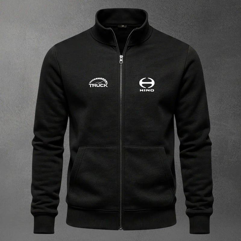 Chaqueta cuello alto Hino color negro