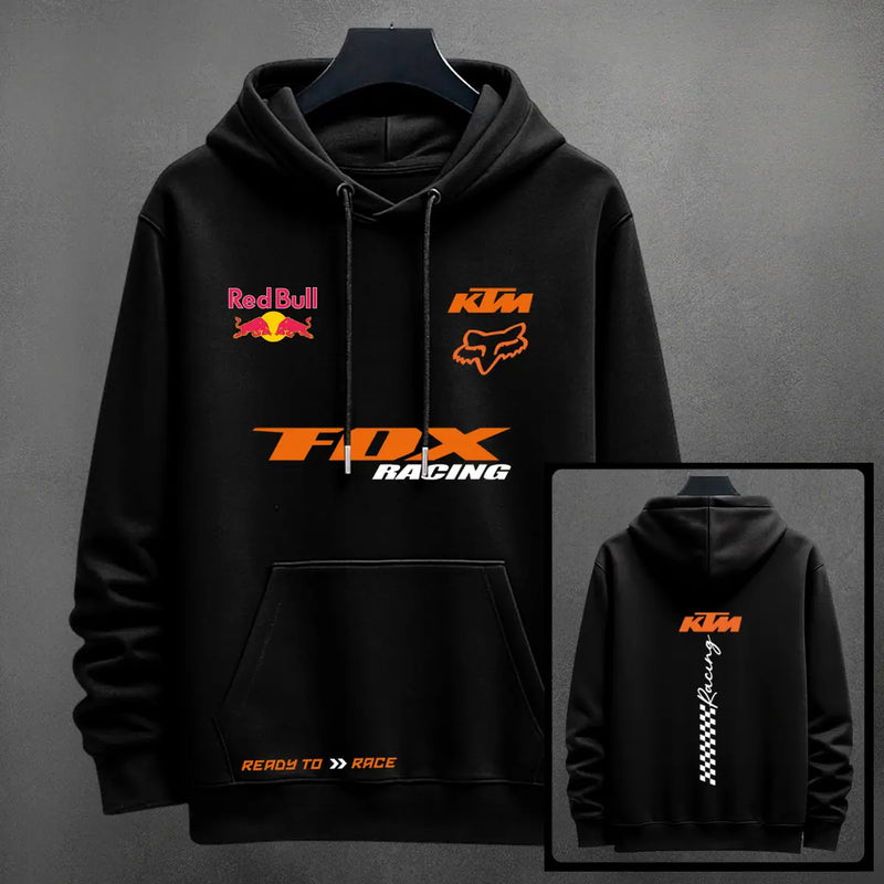 Hoodie KTM color negro