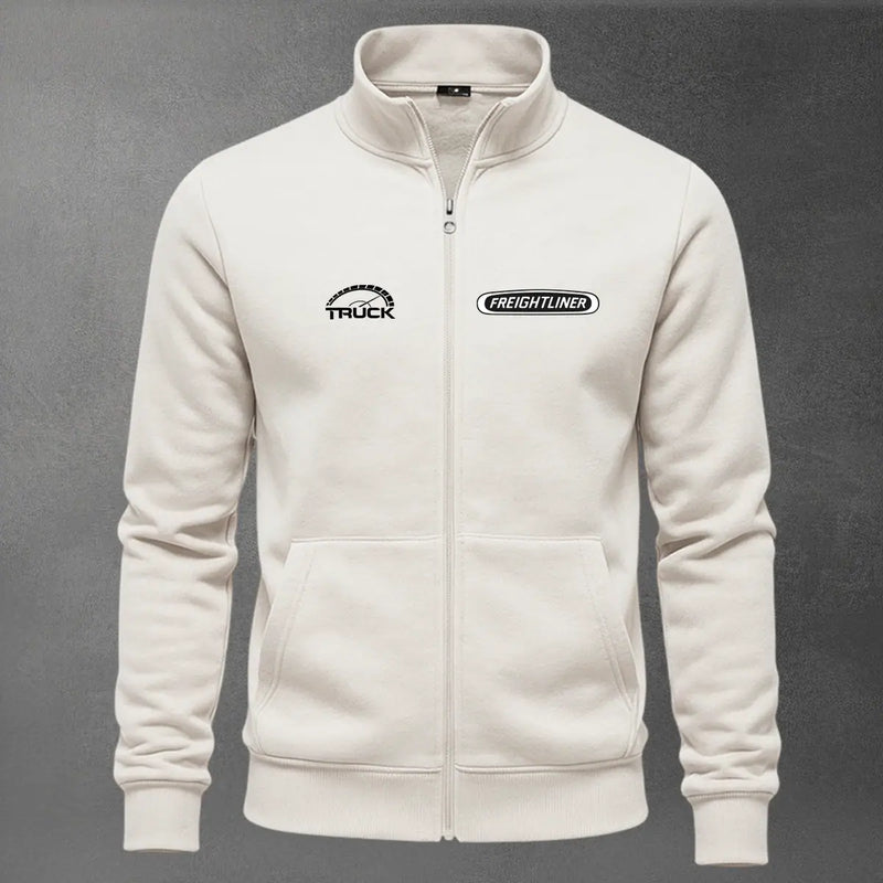 Chaqueta cuello alto Freightliner color marfil
