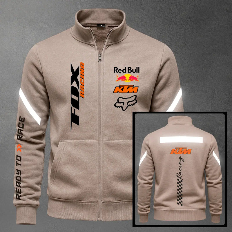 Chaqueta cuello alto KTM Reflectivo color cocoa