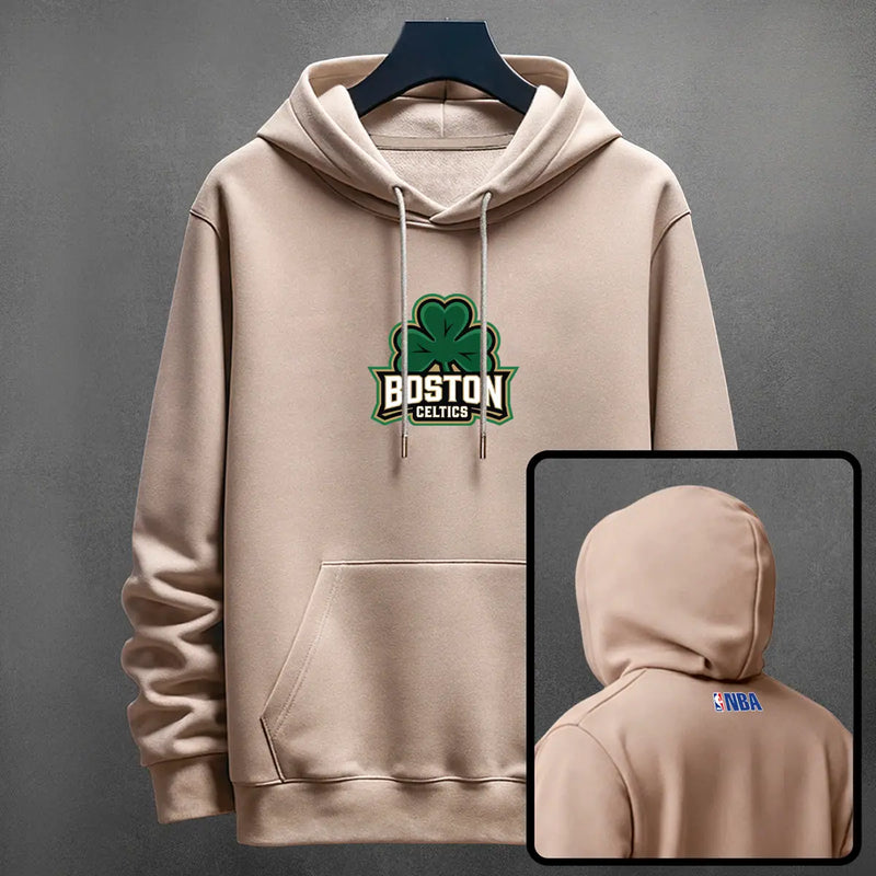 Hoodie Boston Celtics color cocoa