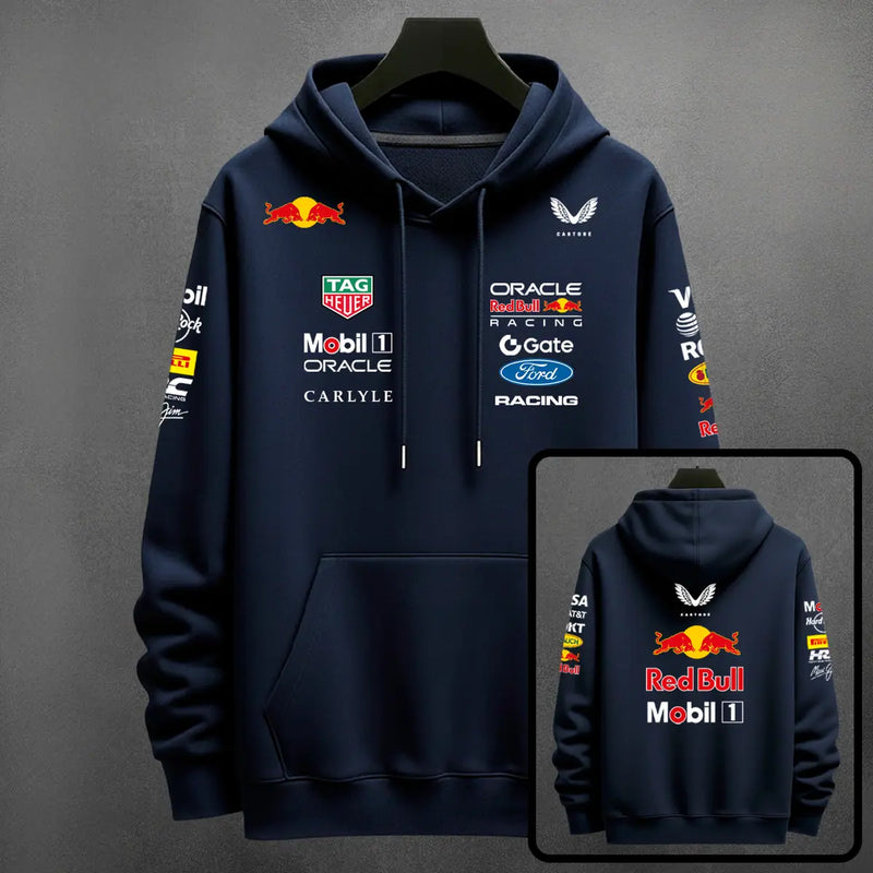 Hoodie Red Bull color azul navy