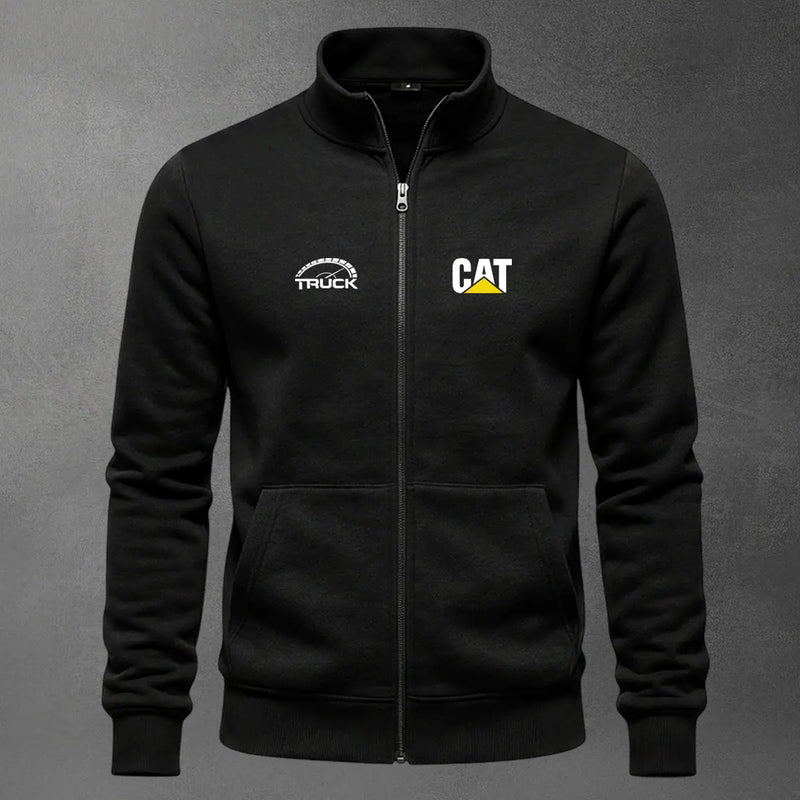 Chaqueta cuello alto Caterpillar color negro