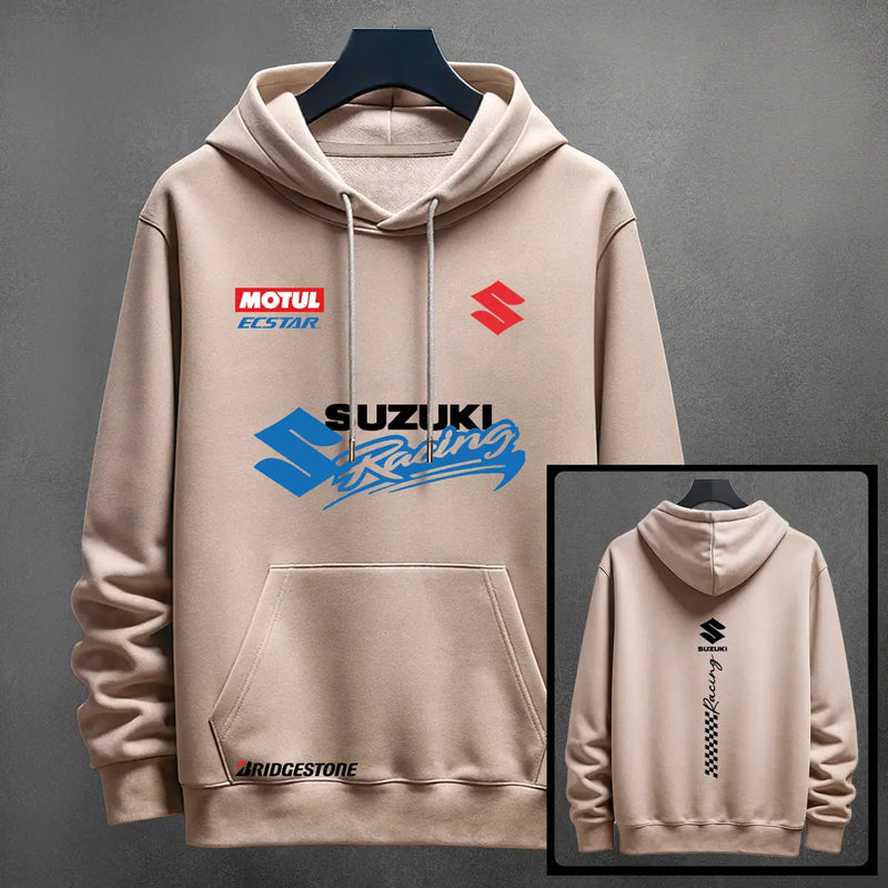 Hoodie Suzuki color cocoa