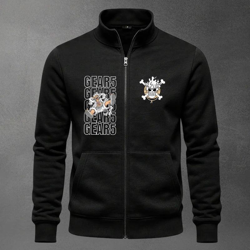 Chaqueta cuello alto Gear5 Luffy color negro